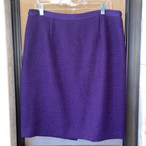 Boden Wool Midi Skirt